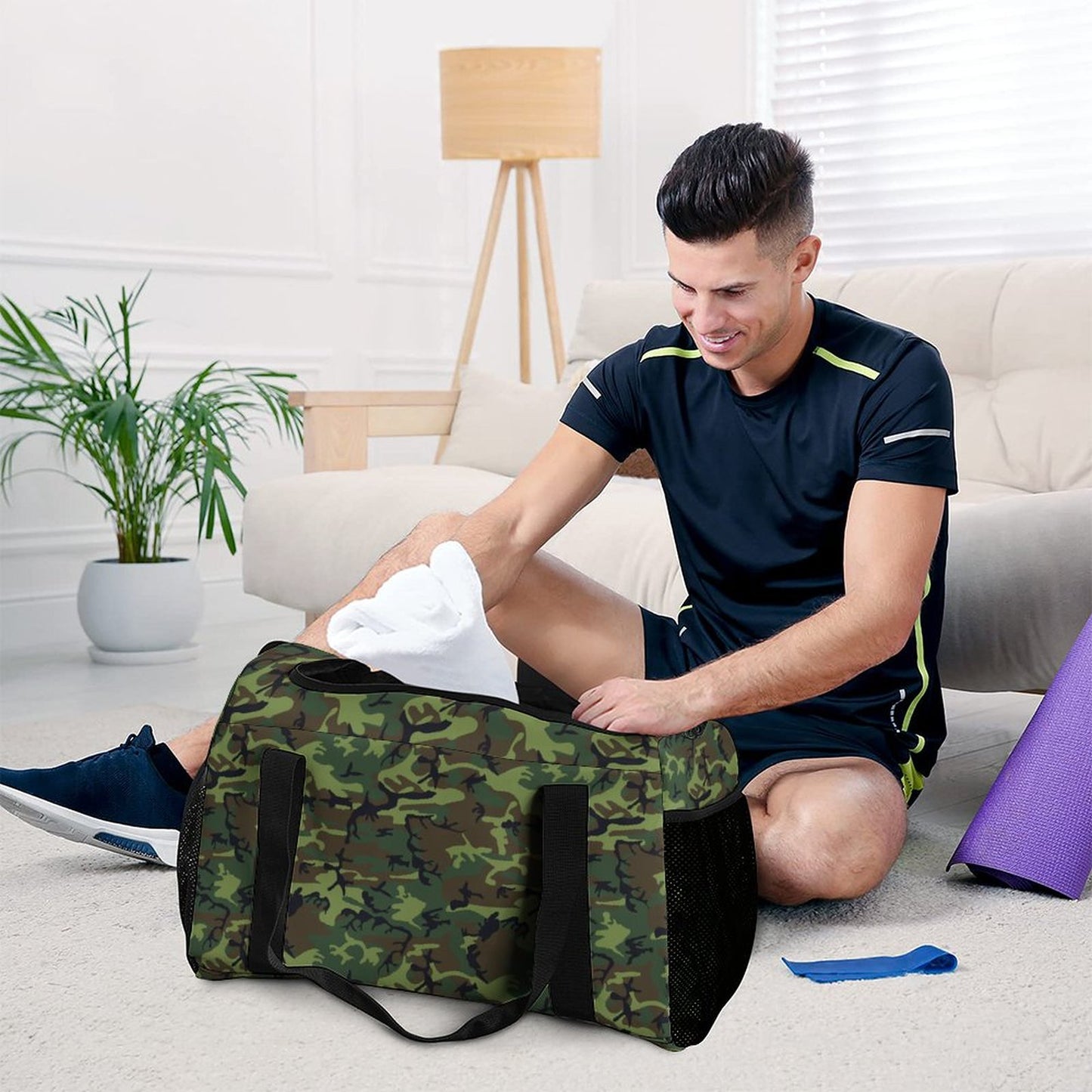 Travel Duffel Bag - Camo