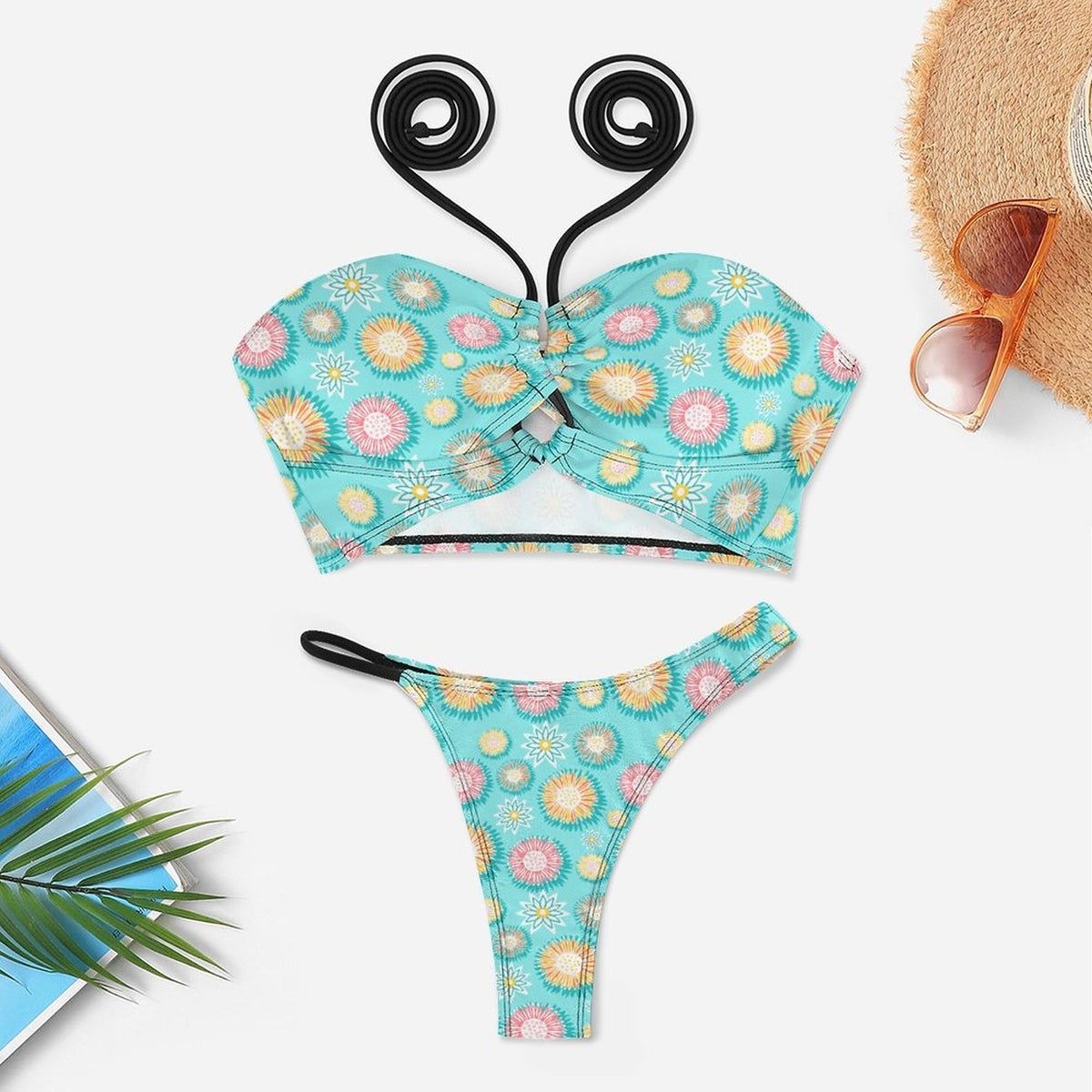 Teal Bikini Swimsuit