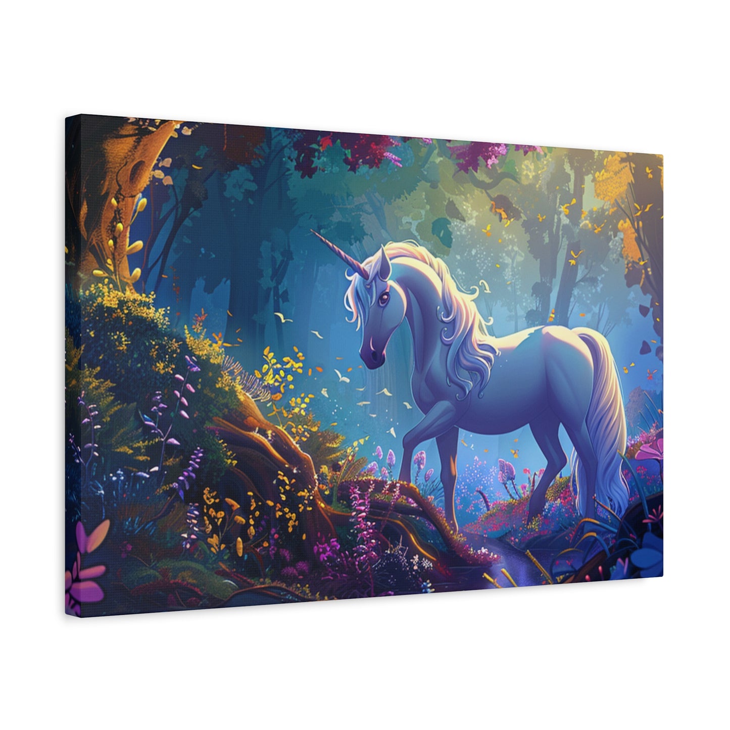 Matte Canvas, Stretched, 1.25" - Unicorn