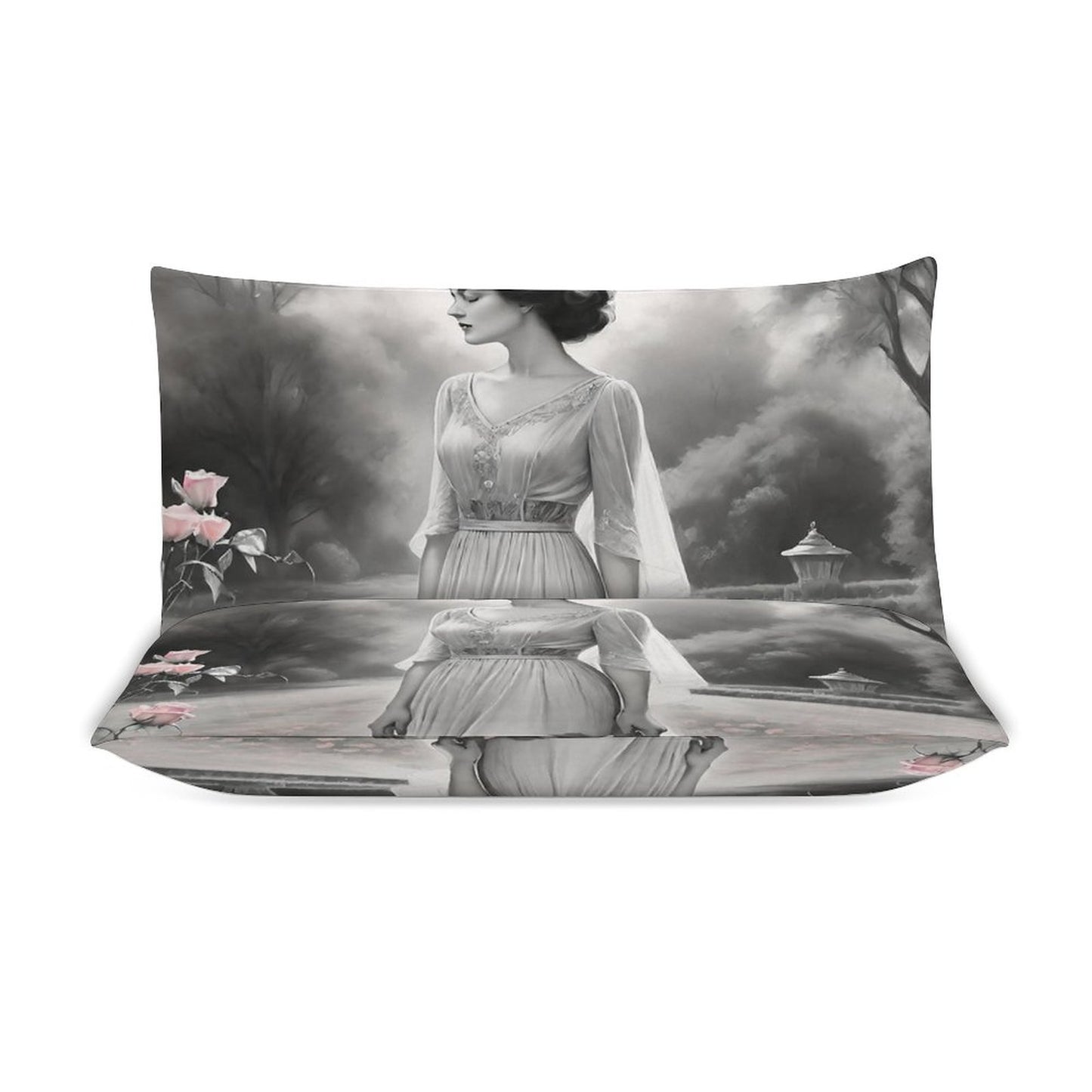3-Piece Bedding Set-90"x90"/ 229x229cm