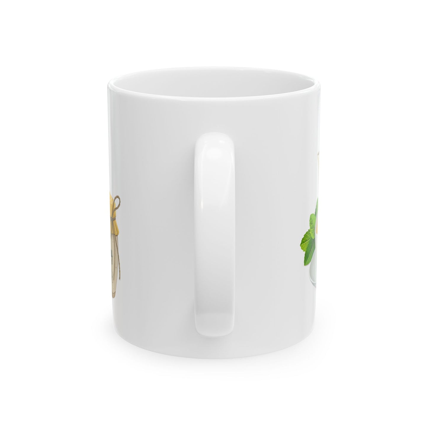 Tea Time Ceramic Mug - Perfect for Tea Lovers, Gift for Friends, Home Decor, 11oz 15oz