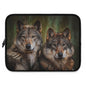 Wolf Laptop Sleeve - Wildlife Lover Gift