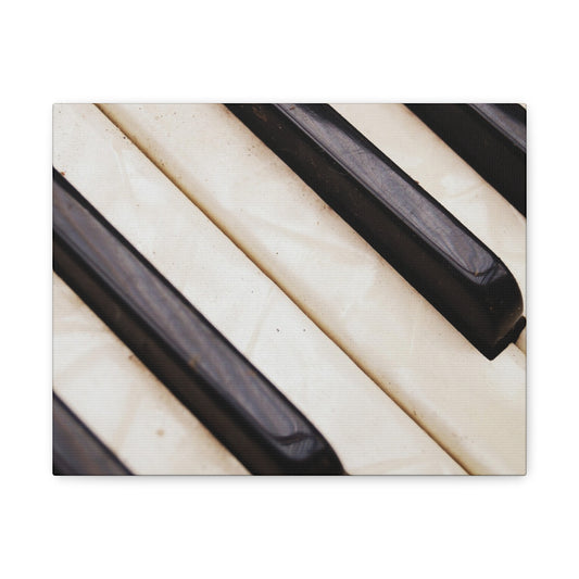 Piano Keys Canvas Wall Art, Music Decor for Home, Perfect Gift for Musicians or Music Lovers