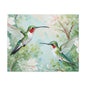 Hummingbird Canvas Wall Art — Stretched Matte Nature Print