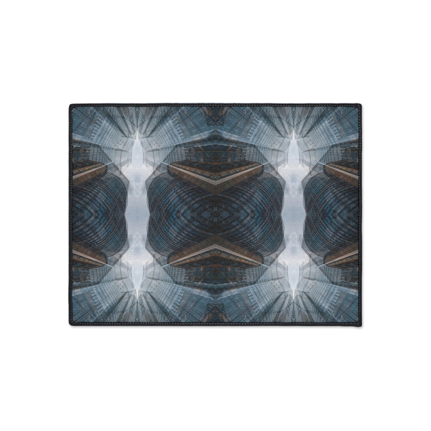 Industrial Urban Pattern Floor Mat — Heavy Duty Entry Rug