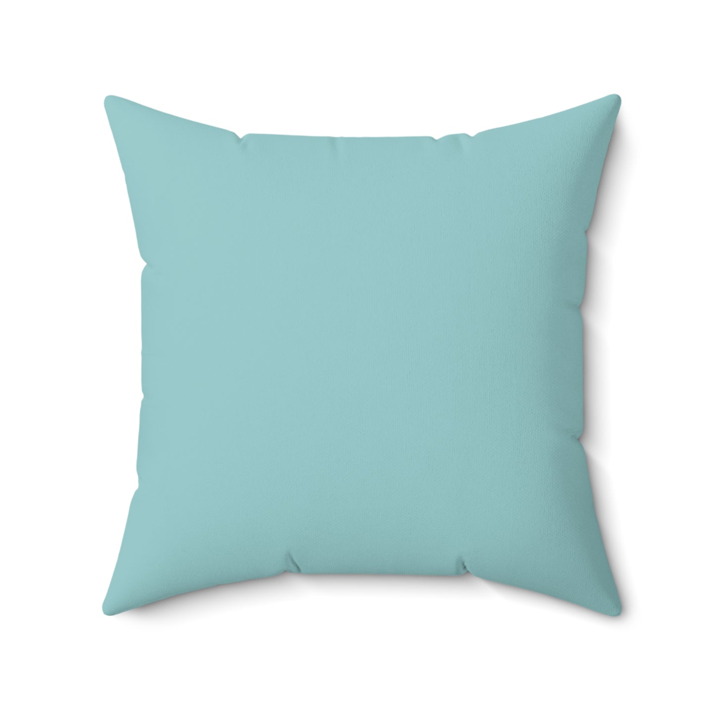 Love Heart Balloons Decorative Throw Pillow — Romantic Red Hearts on Aqua