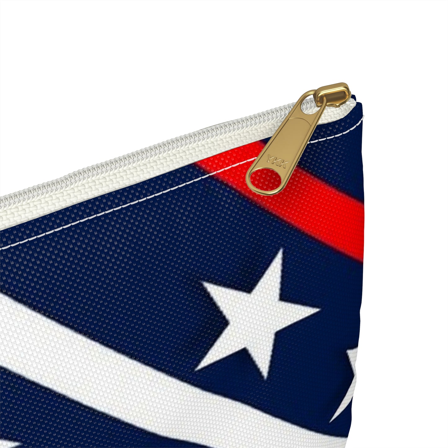 Patriotic Accessory Pouch  Starry Stripes