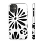 Stylish Phone Case with Floral Design, Tough Phone Cover for Her, Trendy Black and White Cell Phone Case, Unique Gift for Birthdays [...]