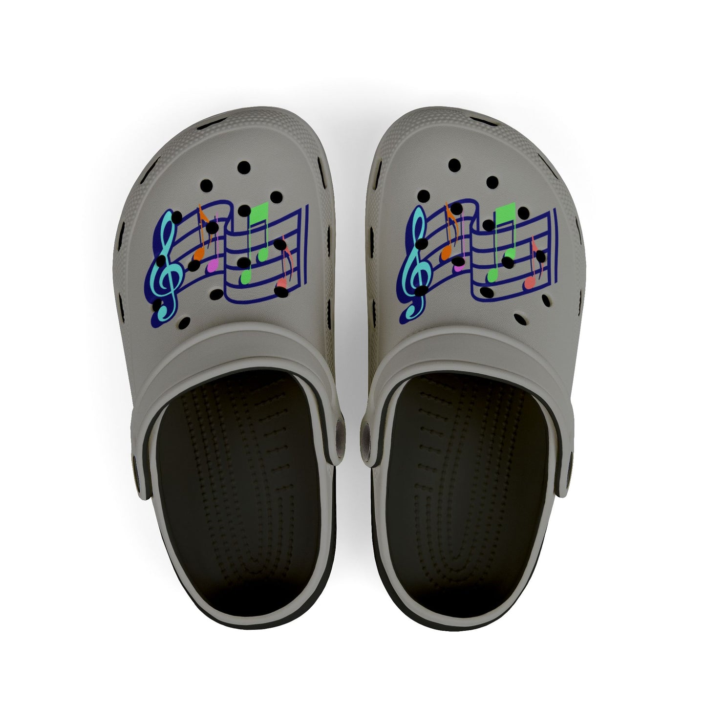 Musical Notes Kid's Clogs - Fun