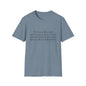 Inspirational Unisex T-Shirt, Gift for Soldiers