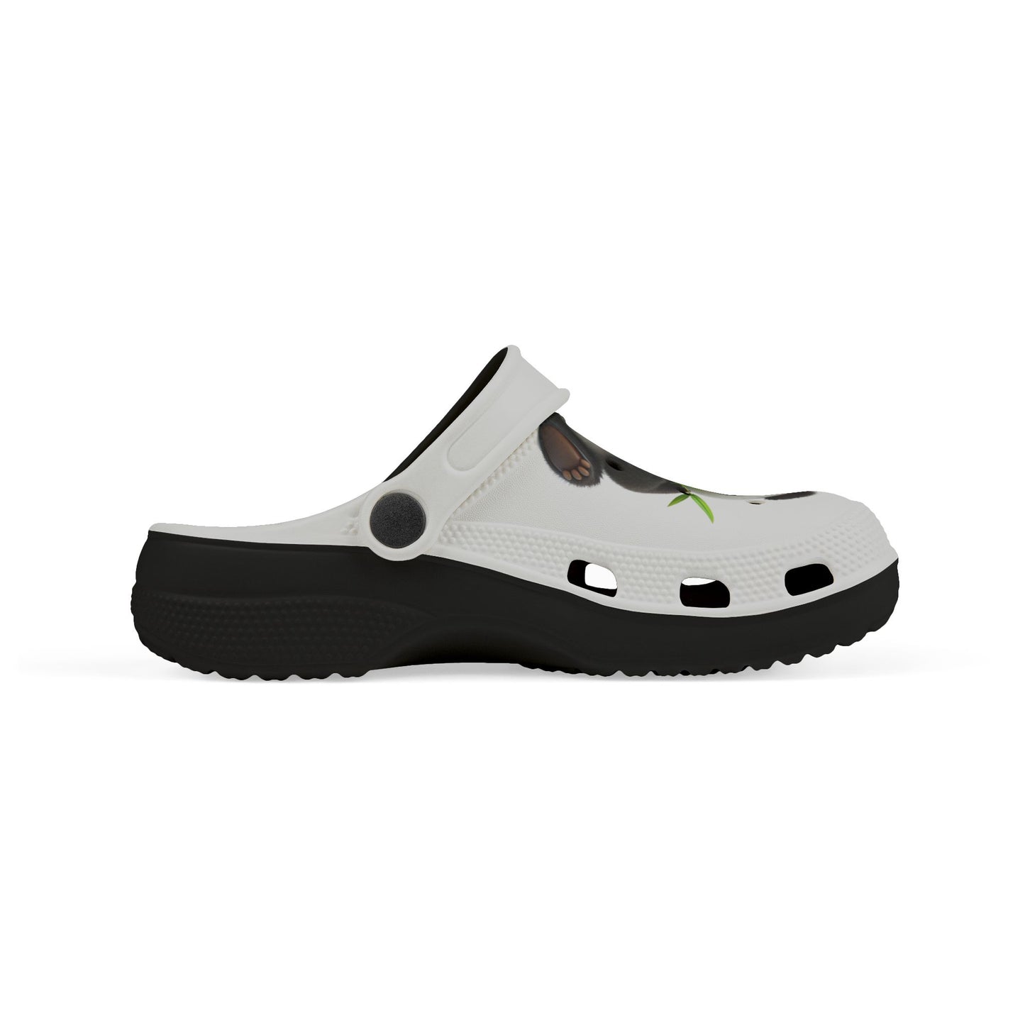 Adorable Panda Clogs, Kids EVA Foam Shoes