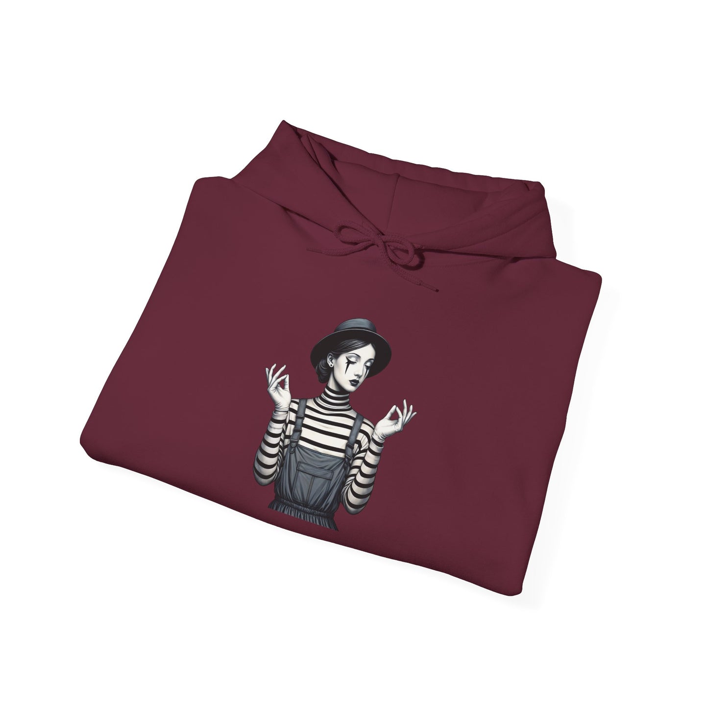 Chic Graphic Hooded Sweatshirt for Trendy Mischief Lovers, Cozy Unisex Pullover, Great for Gifting, Weekend Outfits, [...]