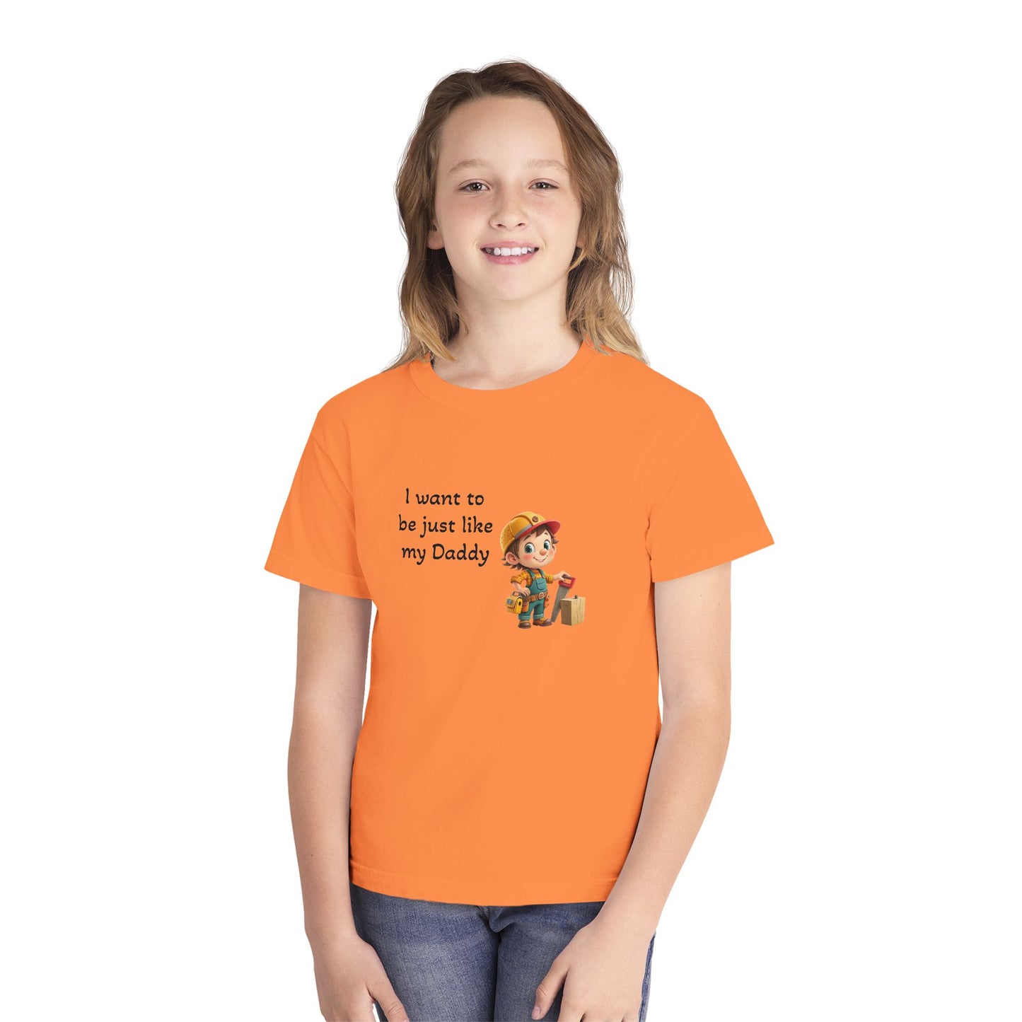 Youth Tee - 'I Want to Be Just Like My Daddy'