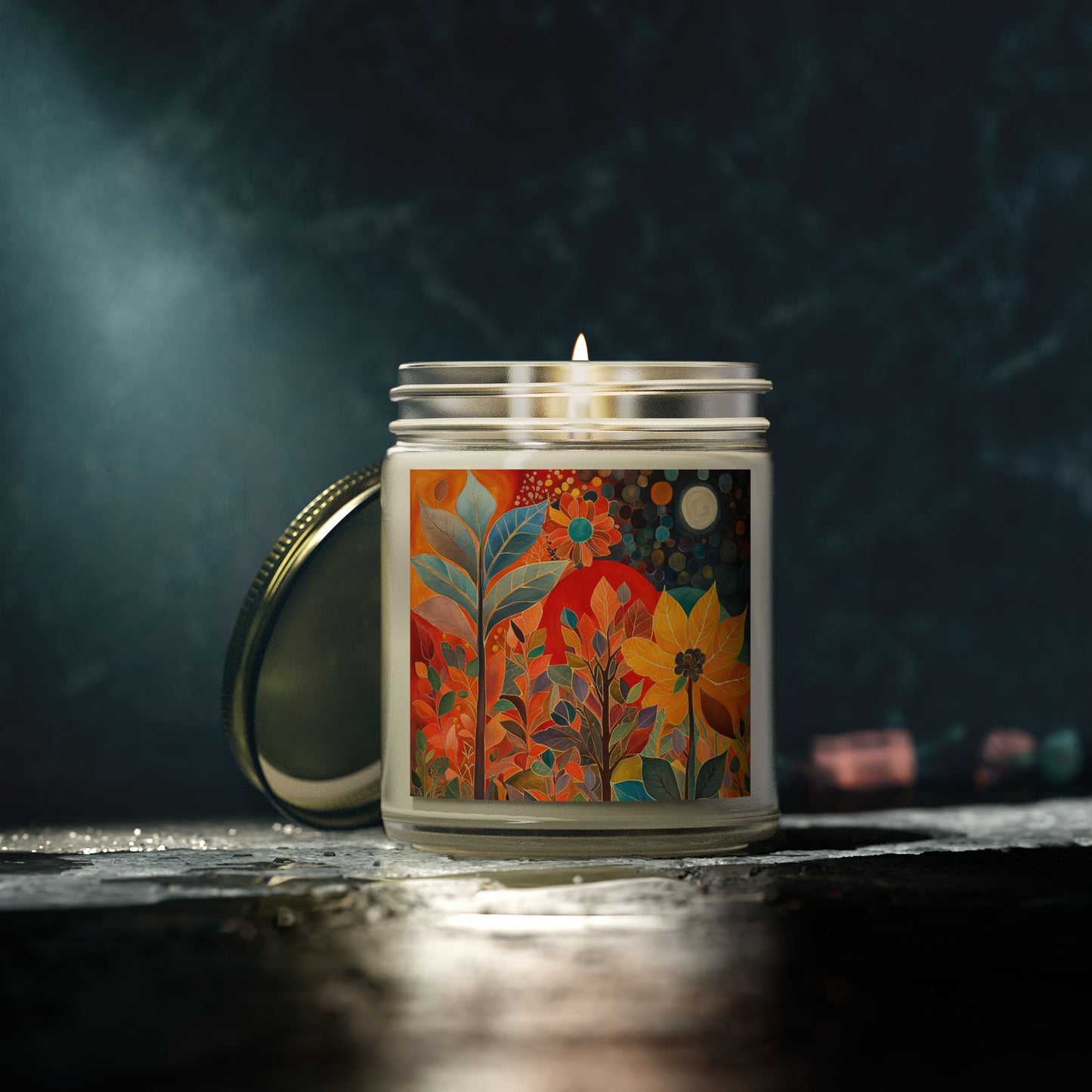Scented Candles, Coconut Apricot Wax (4oz, 9oz)
