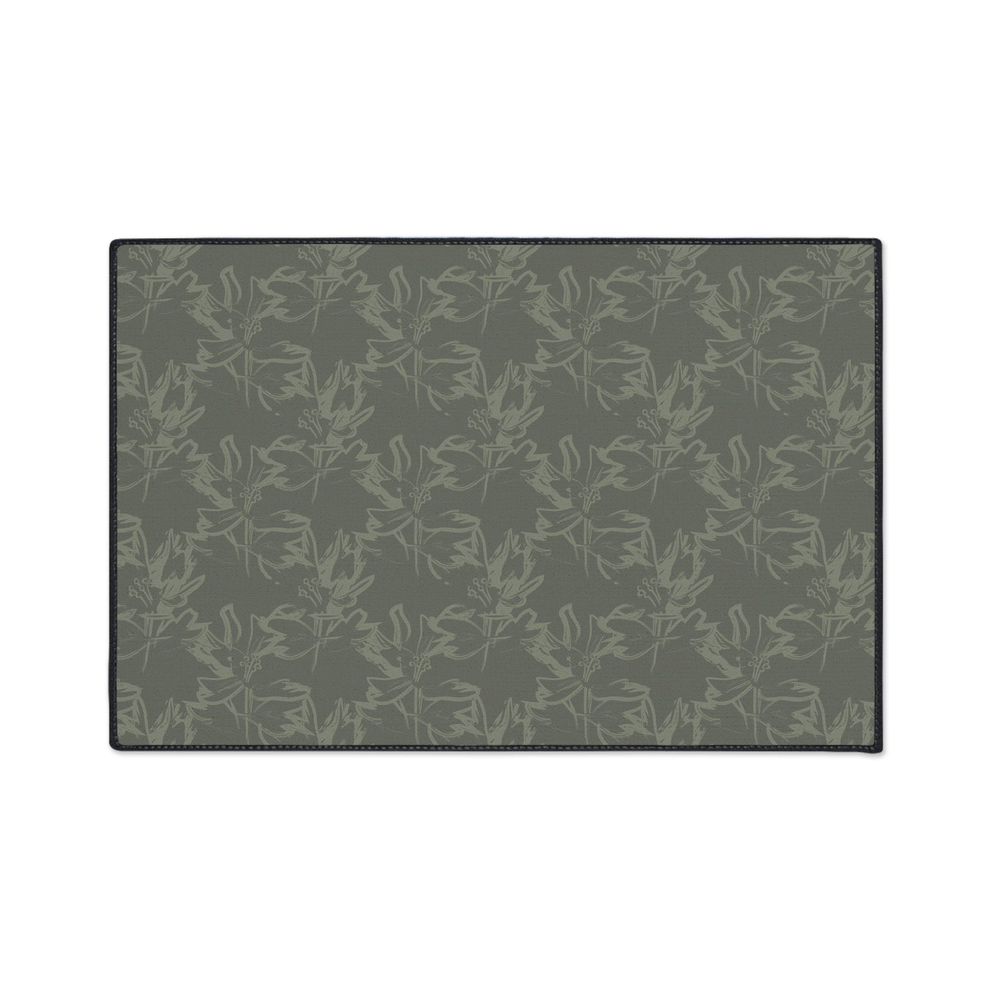 Heavy-Duty Floor Mat — Durable Camouflage Pattern Entry/Utility Rug