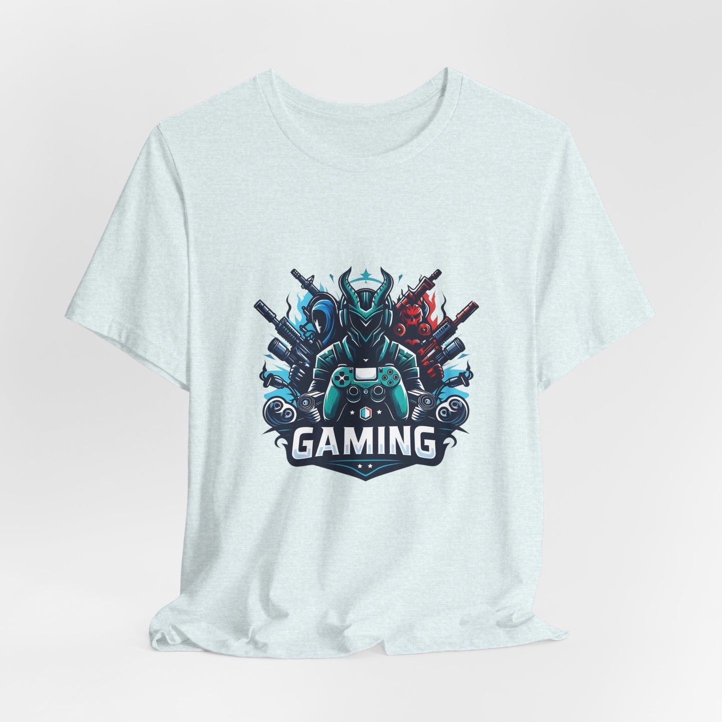 Gaming Controller Emblem Tee — Esports Gamer Graphic T-Shirt