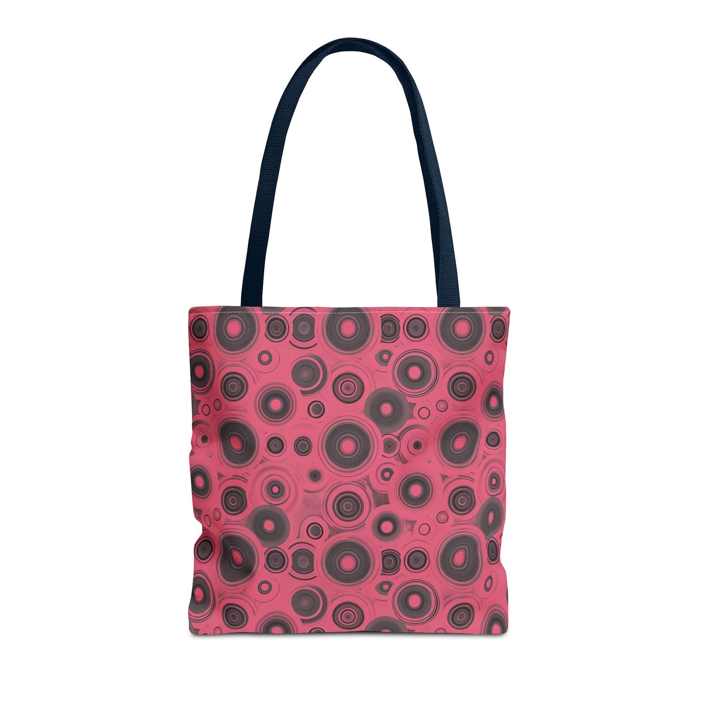 Colorful Retro Tote Bag, Stylish Beach Bag, Shopping Tote