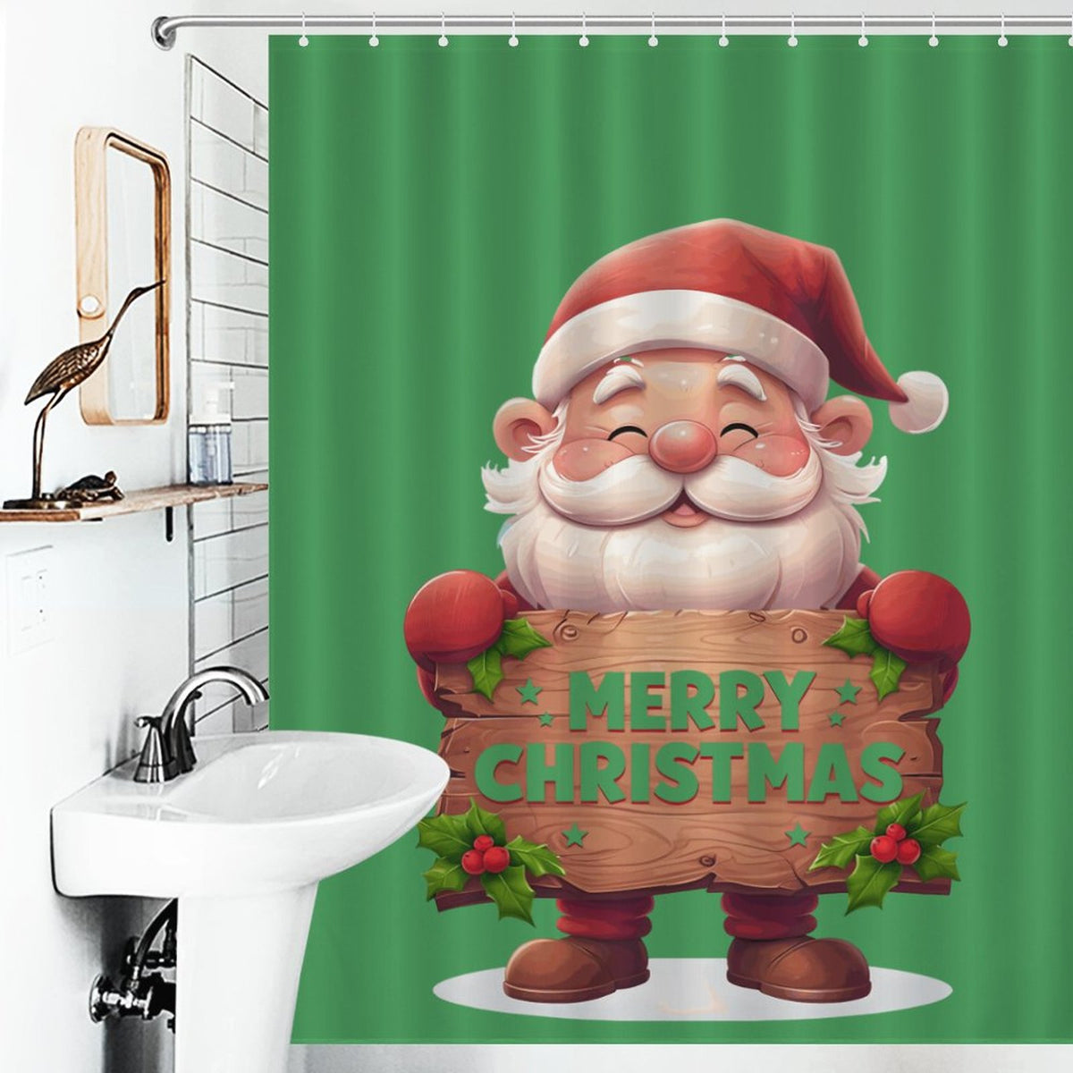 Christmas Shower Curtain