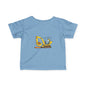 Cute Construction Theme Infant Tee, Baby T-Shirt, Toddler Clothing, Birthday Gift, Playful Outfit, Unique Baby Wear