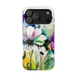 Floral Watercolor Magnetic Phone Case — Impact‑Resistant Protective Cover
