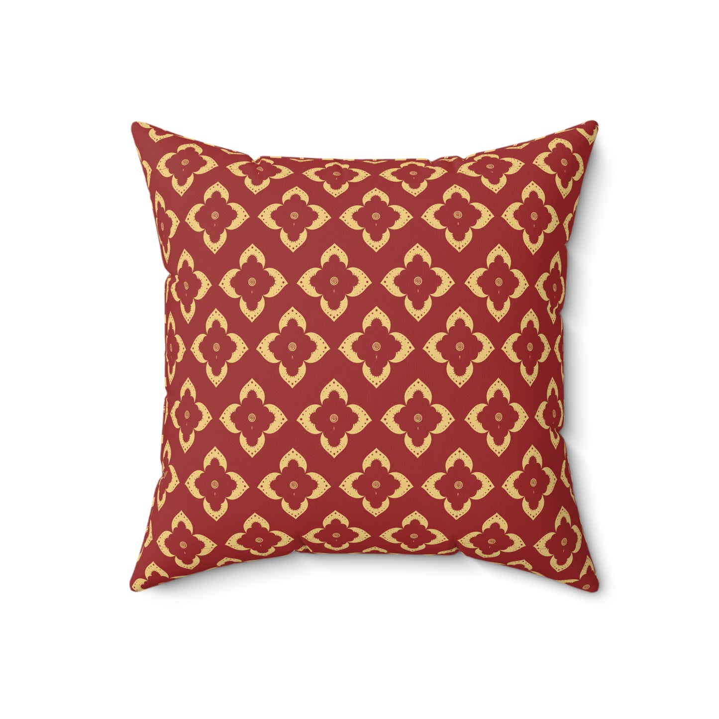 Warm and Cozy Decorative Pillow, Square Throw Cushion for Home Decor, Modern Boho Pillow, Gift for Holidays, Accent Pillow
