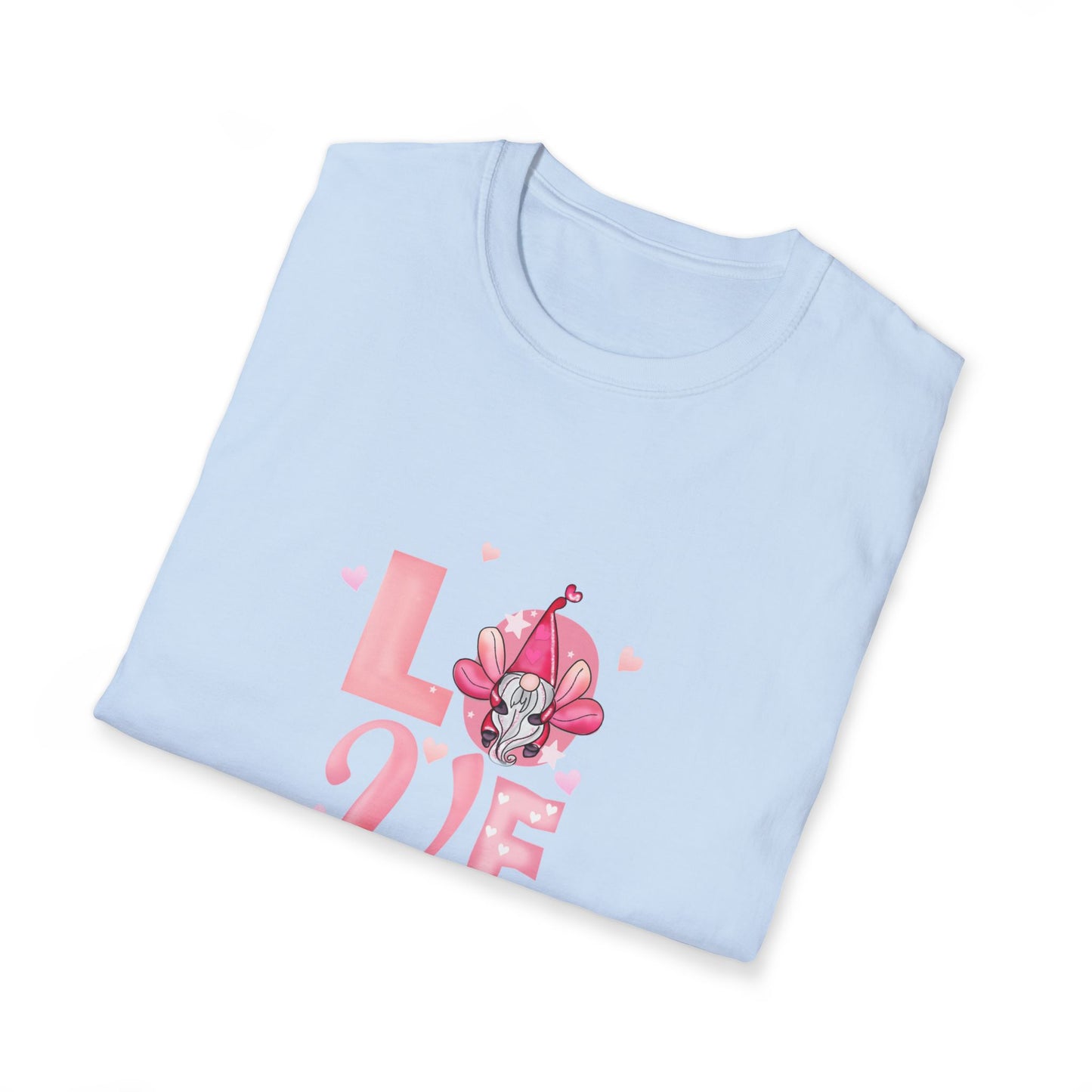Love Cherry Blossom T-Shirt — Pink Floral "LOVE" Graphic Tee