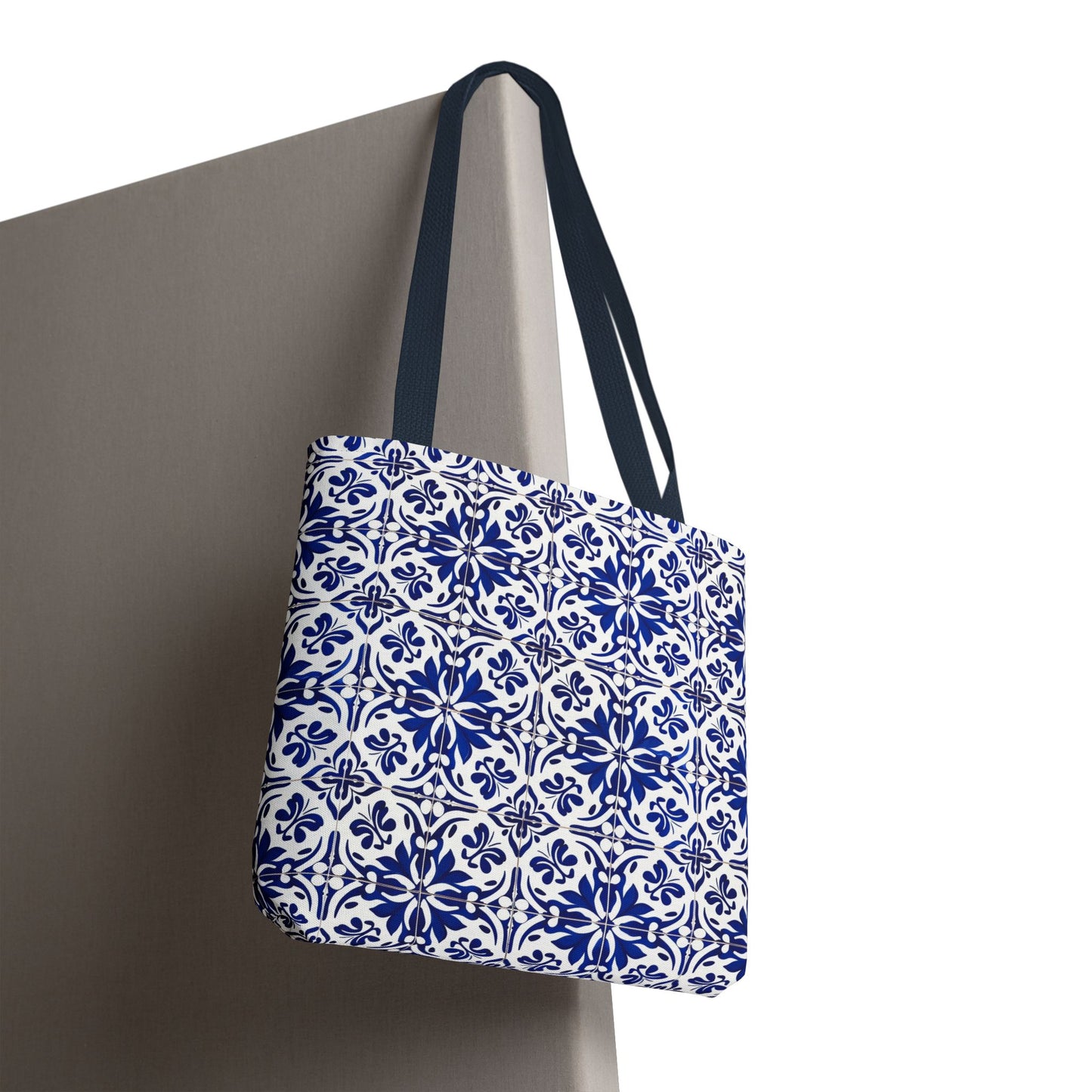 Blue Moroccan Tile Tote Bag
