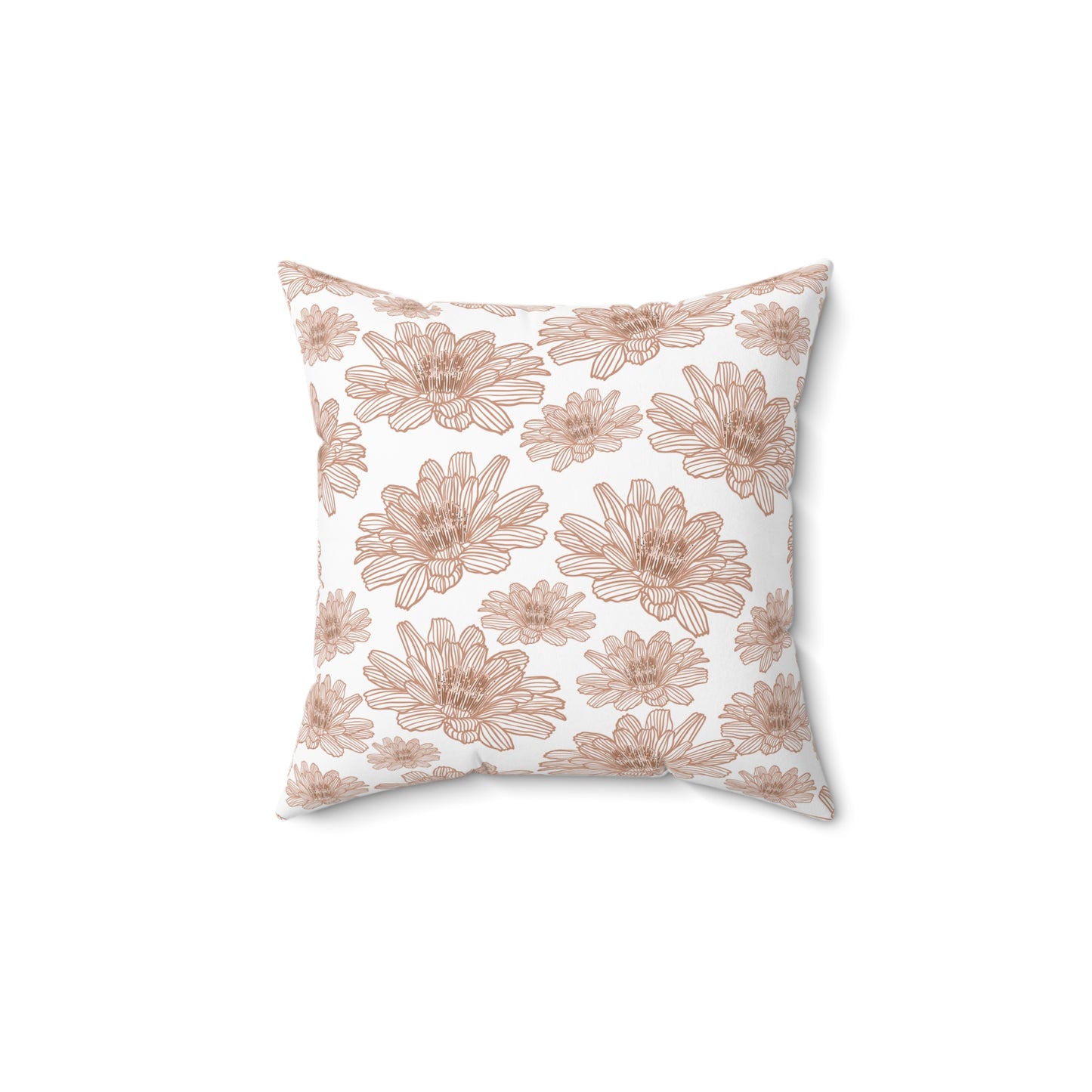 Boho Floral Pillow | Cozy Home Decor, Gift for Her, Flower Print Cushion, Living Room Accent, Modern Bohemian Style
