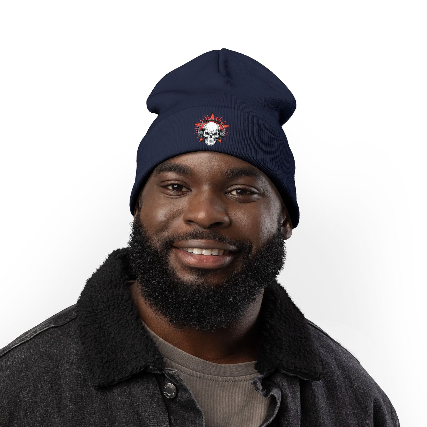 Knit Beanie (Embroidery)