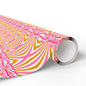 Retro Swirl "Thank You" Wrapping Paper