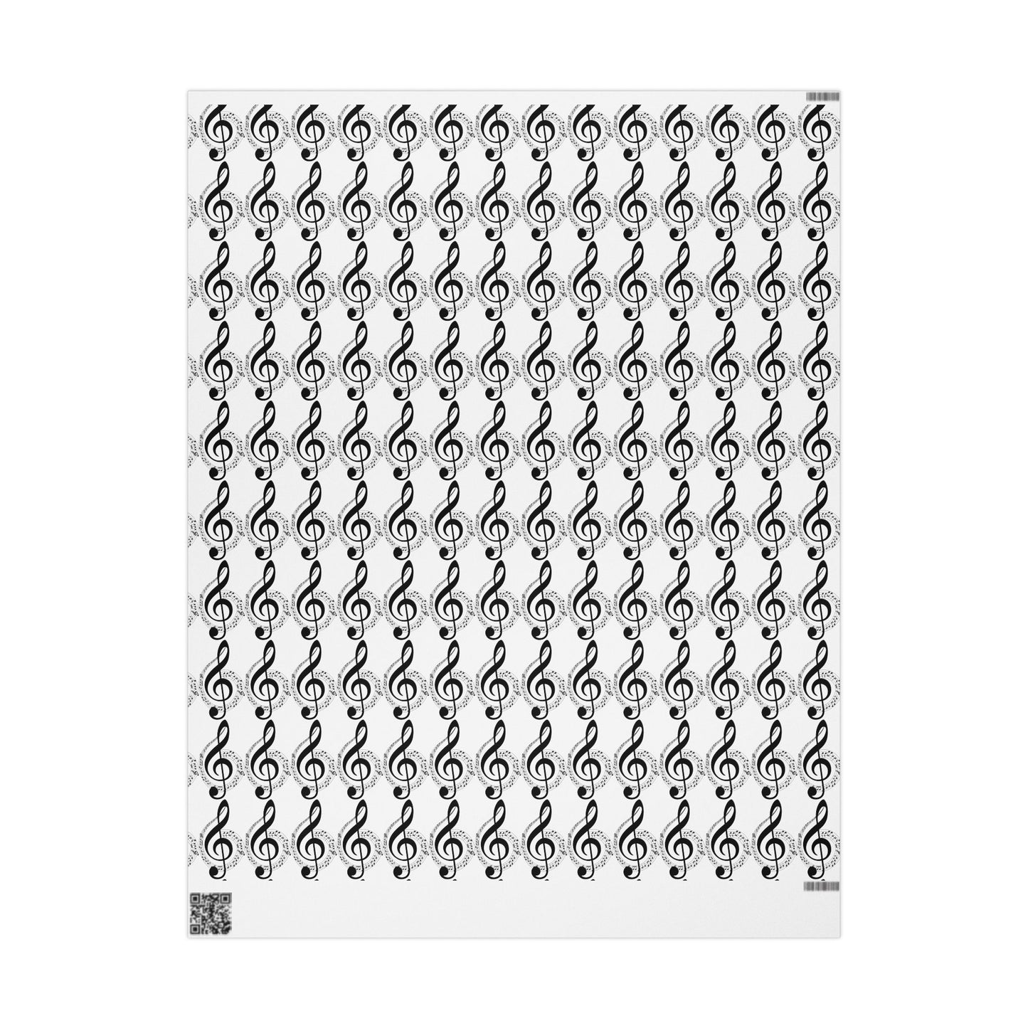 Musical Notes Wrapping Paper, Perfect for Gifts, Music Lovers, Birthdays