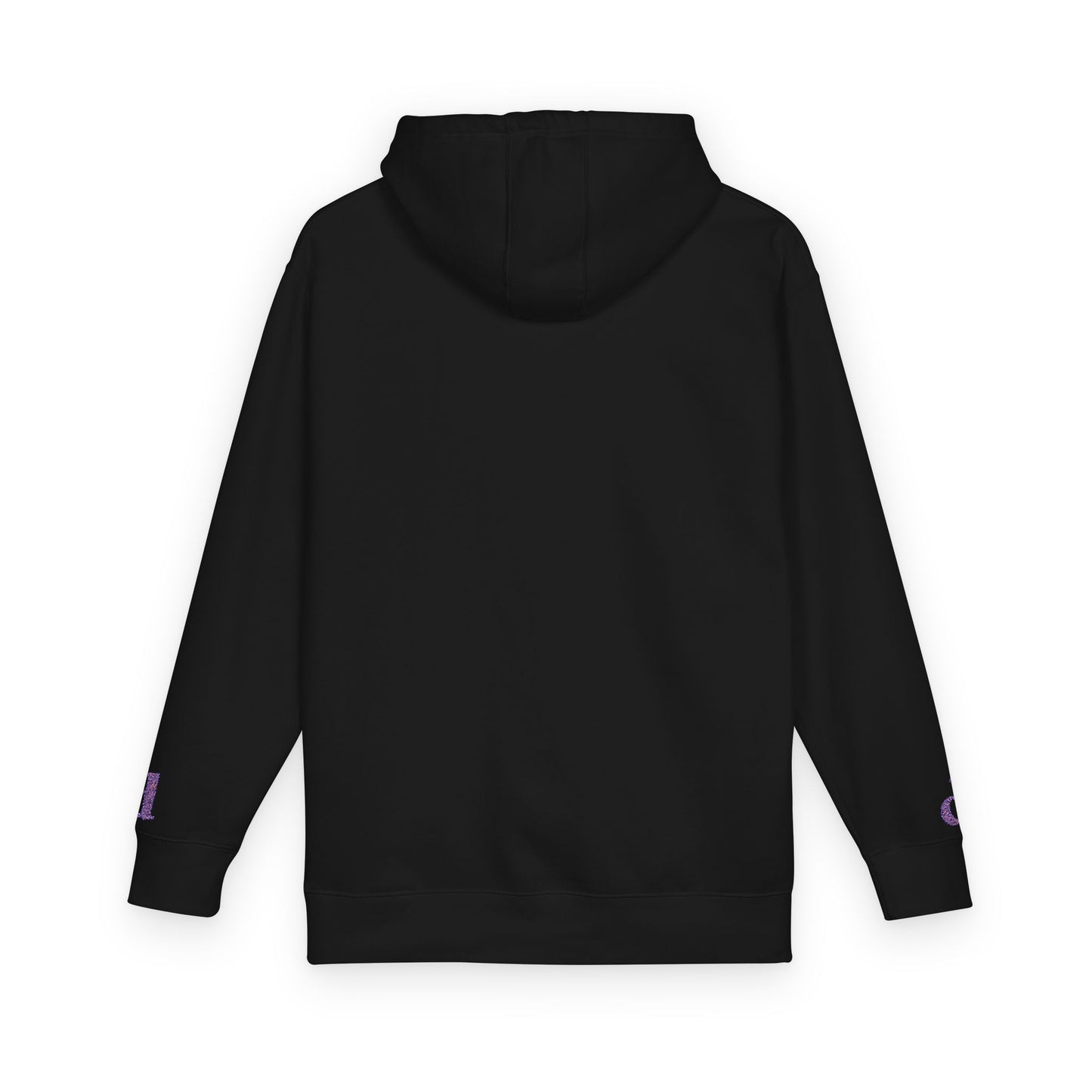 Floral Initial Unisex Fleece Hoodie | Cozy Casual Wear, Gifts for Her, Monogrammed Hooded Sweatshirt, Fall Fashion, Birthday Present