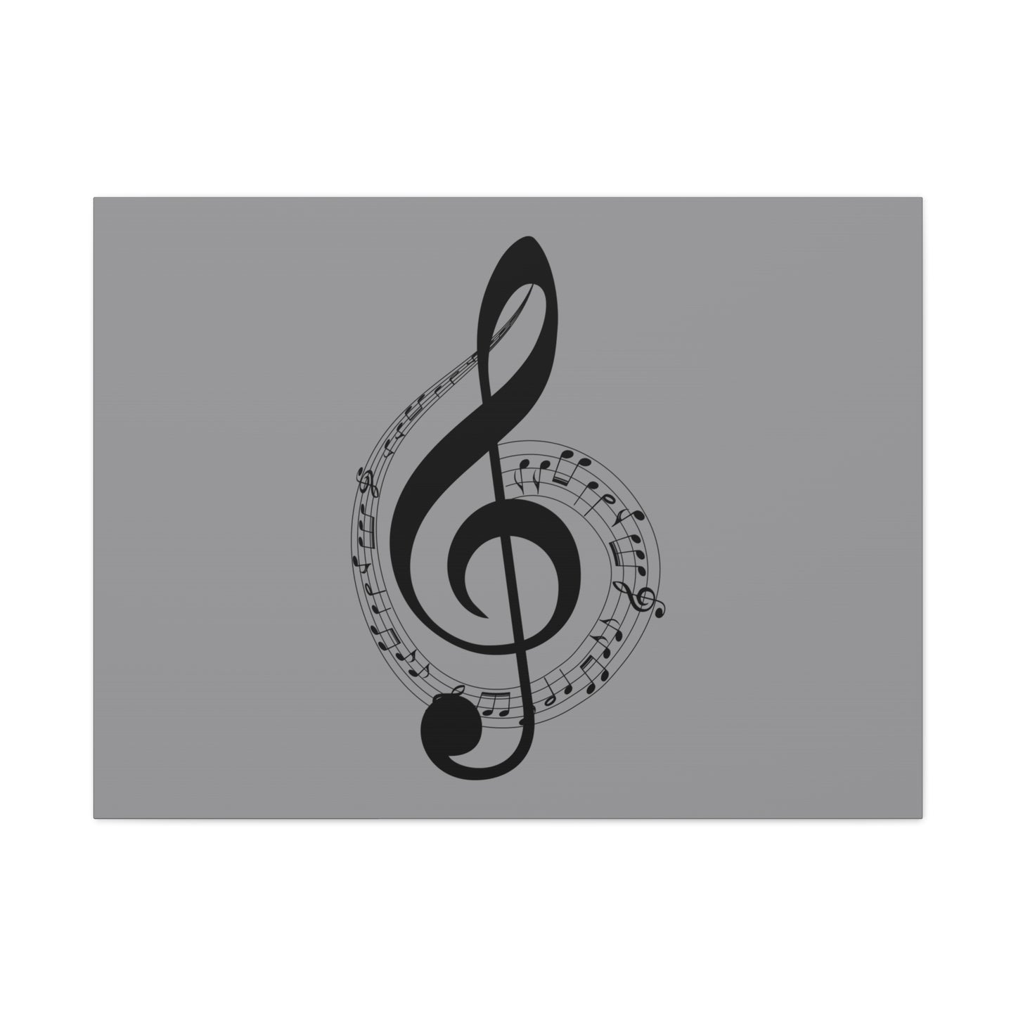Musical Notes Canvas Print, Wall Art for Musicians, Music Lovers, Home Decor, Gift for Music Teacher, Birthday, Housewarming
