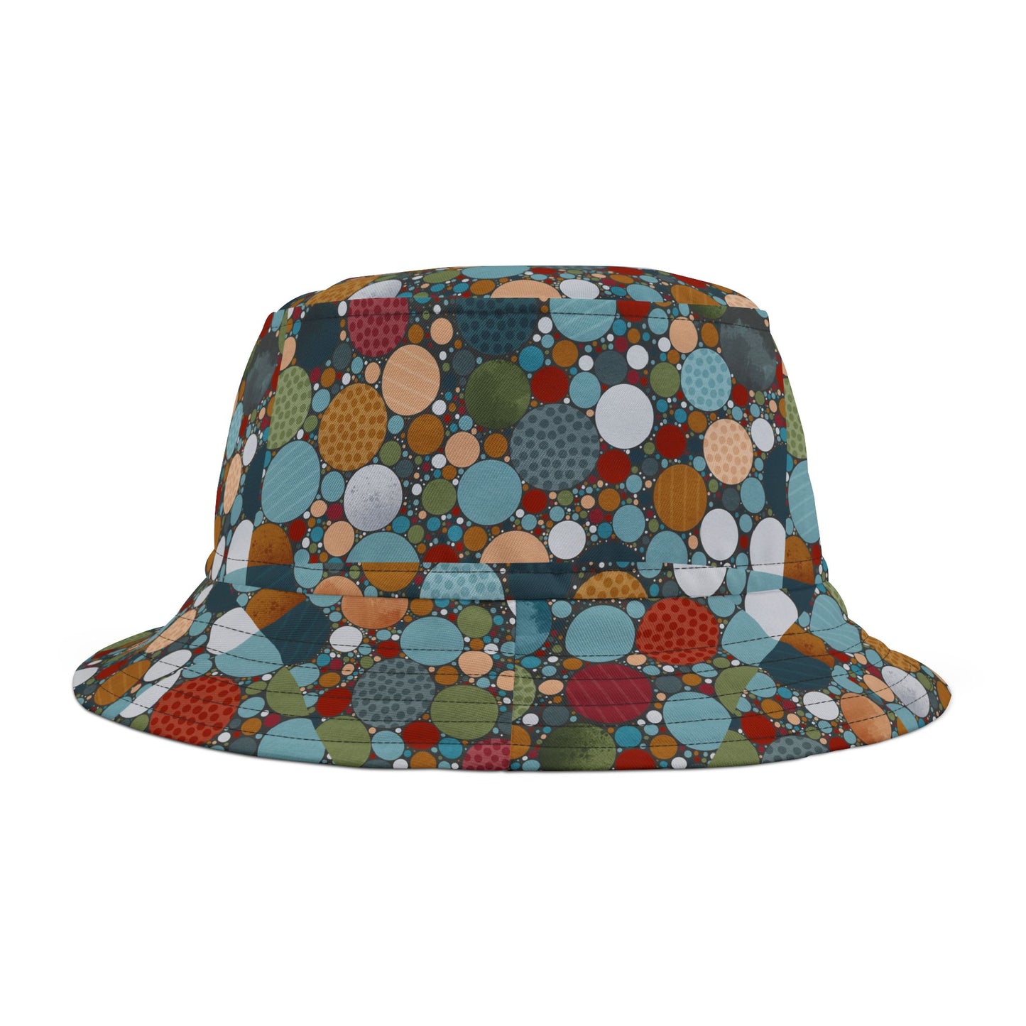 Colorful Polka Dot Bucket Hat, Summer Fashion, Festival Accessory, Beach Hat, Unisex Gift, Vacation Essential