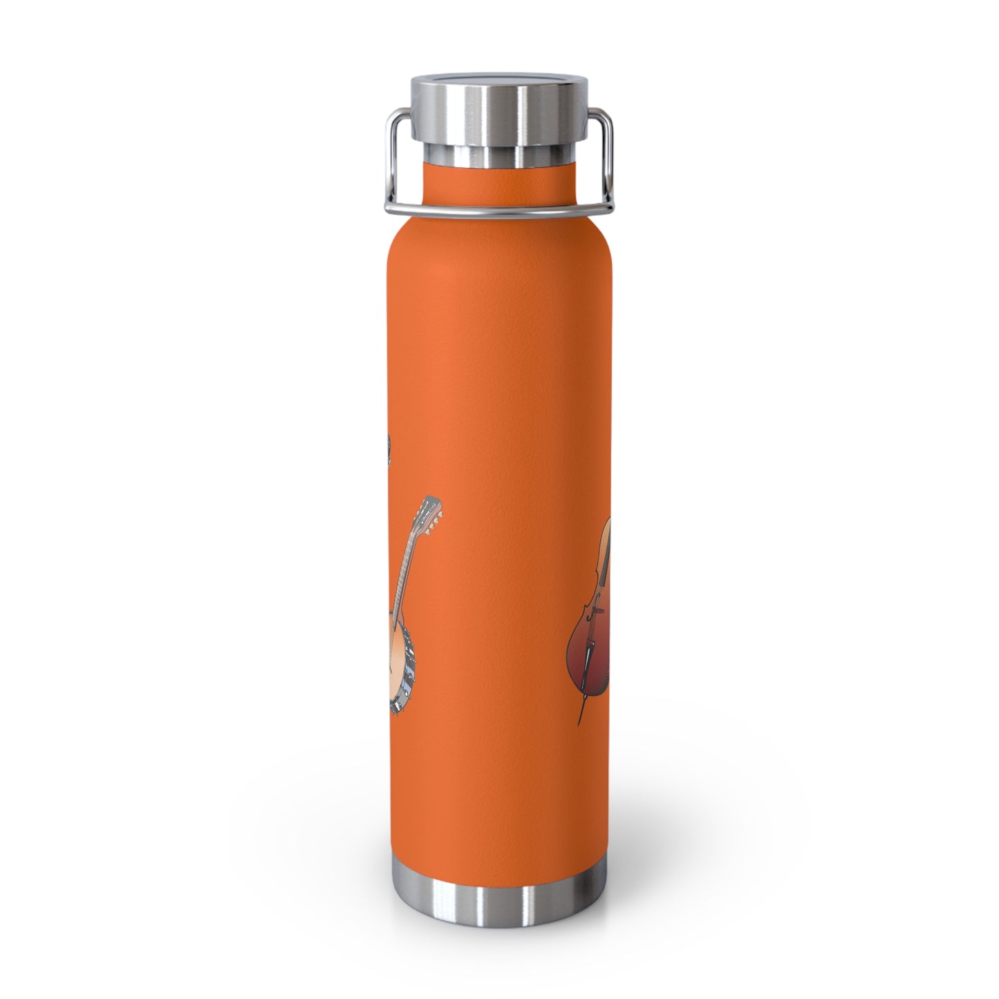 Musical Instruments Water Bottle | Copper Vacuum Insulated Bottle | Gift for Musicians, Music Lovers, Durable Travel Mug, Concert [...]