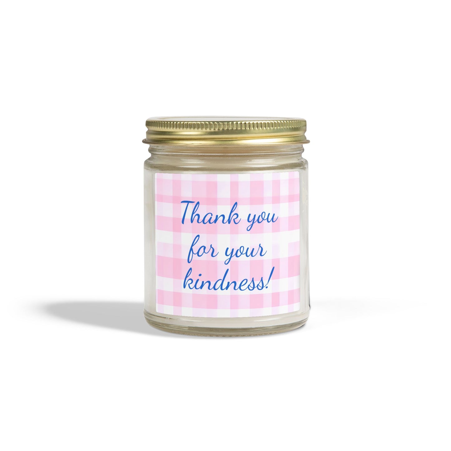 Thank You For Your Kindness Scented Candle (Coconut Apricot Wax)
