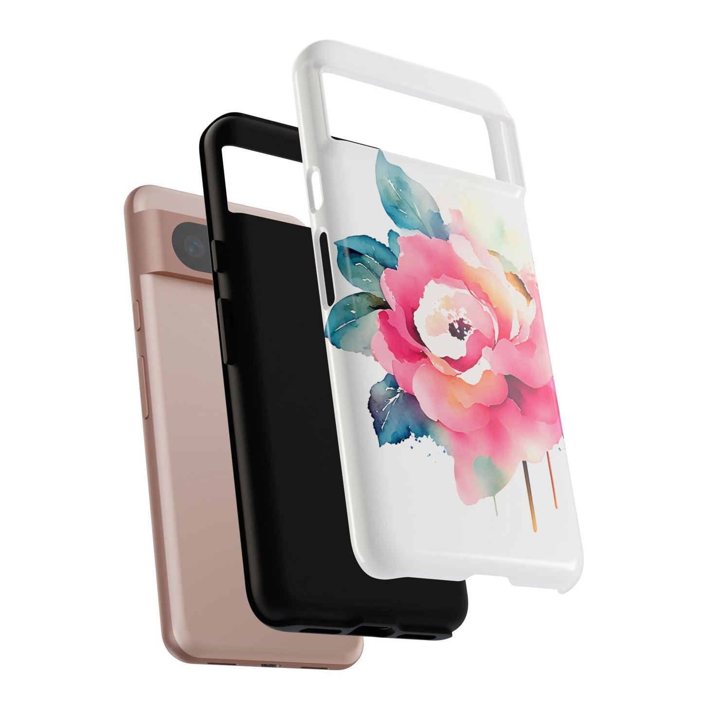 Floral Phone Case - Vibrant Rose Design