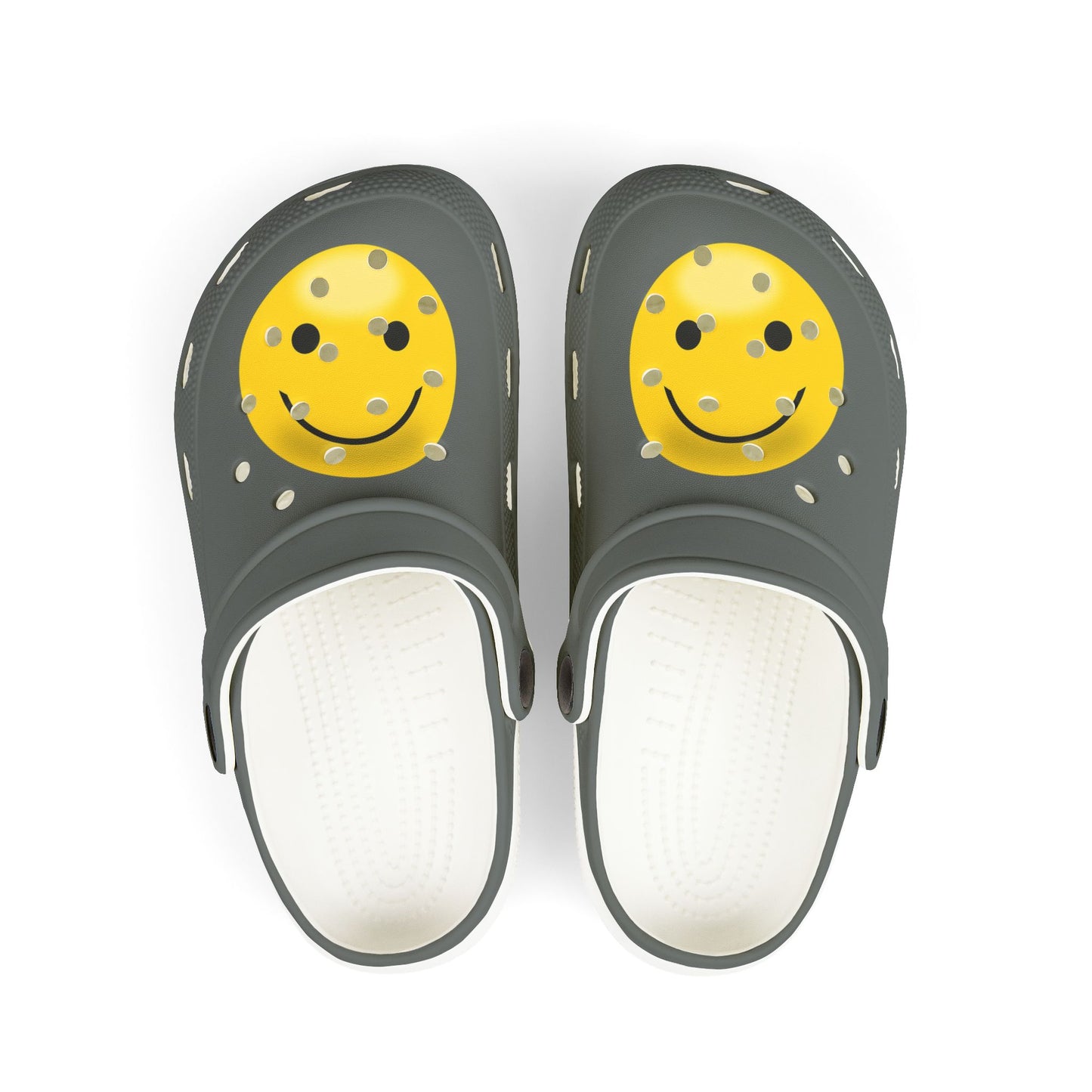 Smiley Face Clogs, Kid's Foam Shoes