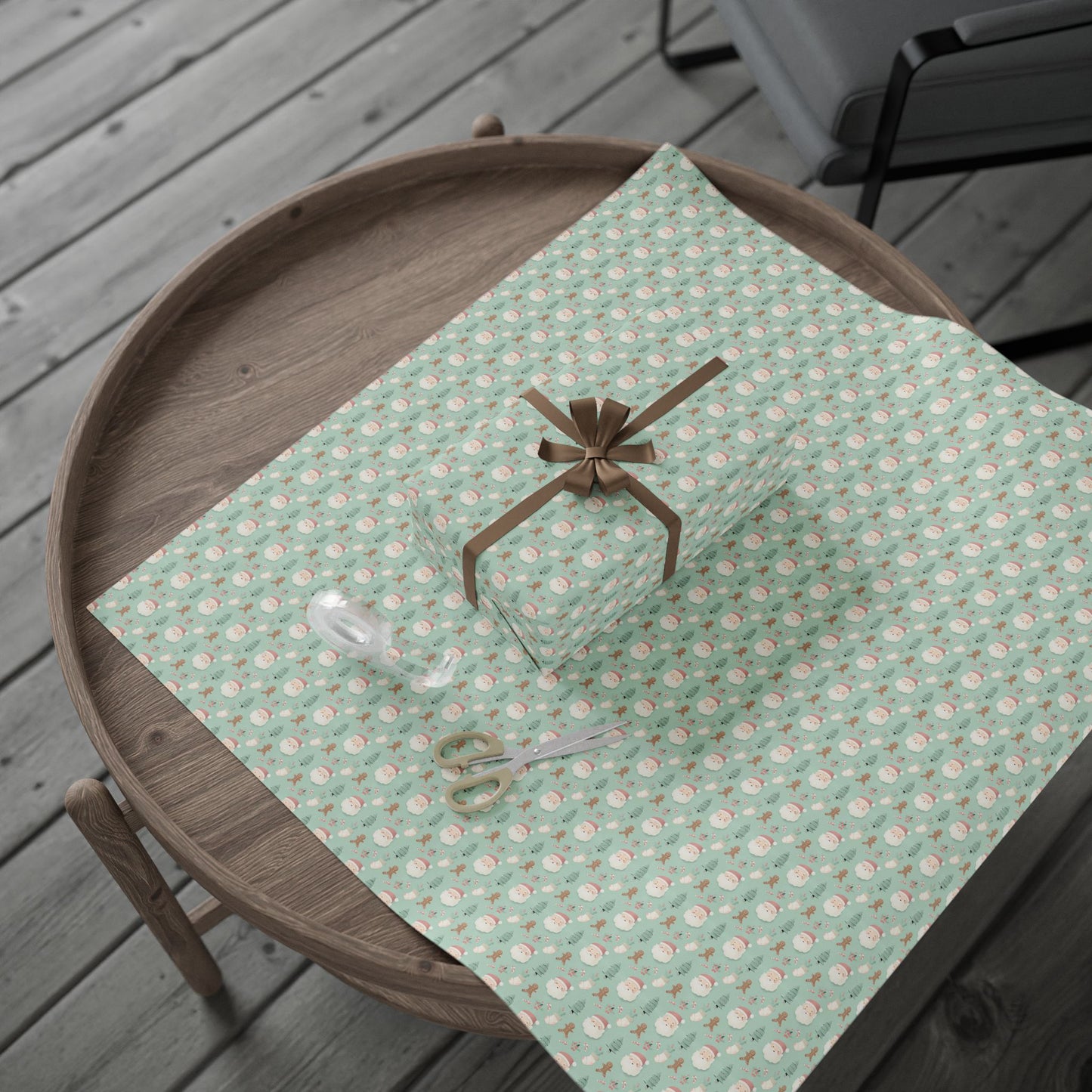 Festive Wrapping Paper, Holiday Gift Wrap, Christmas Wrapping, Eco-Friendly Wrapping, Cute Holiday Designs