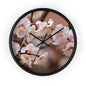 Elegant Floral Wall Clock