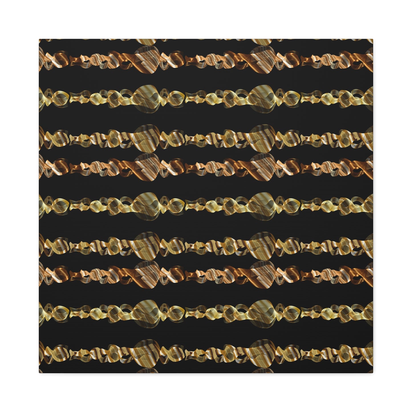 Artistic Canvas Gold and Black