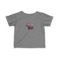 Cute Hippo Infant T-Shirt, Baby Birthday Gift, Toddler Apparel, Animal Lover Tee, Kids Casual Wear