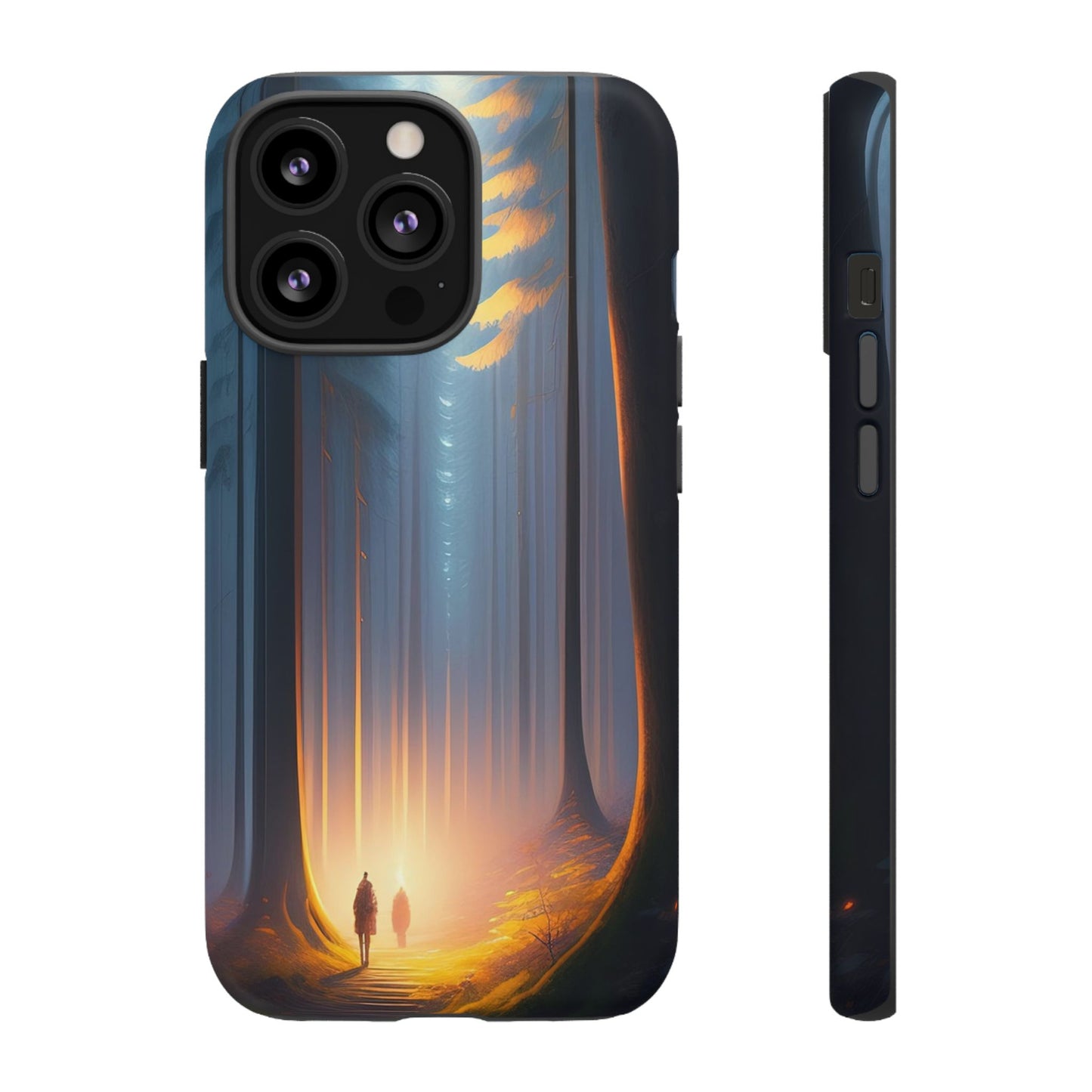 Phone Case — Mystical Forest Nightscape Protective Tough Case