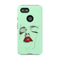 Stylish Phone Case, Artistic Phone Cover, Trendy Tech Accessory, Unique Cell Phone Protector, Gift for Her, Modern Aesthetic