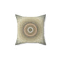 Bohemian Home Decor Pillow, Circular Patterned Cushion, Unique Room Accent, Cozy Throw Pillow, Gift for Home Lovers