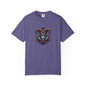Vibrant Graphic Unisex T-Shirt with Floral Mask Design