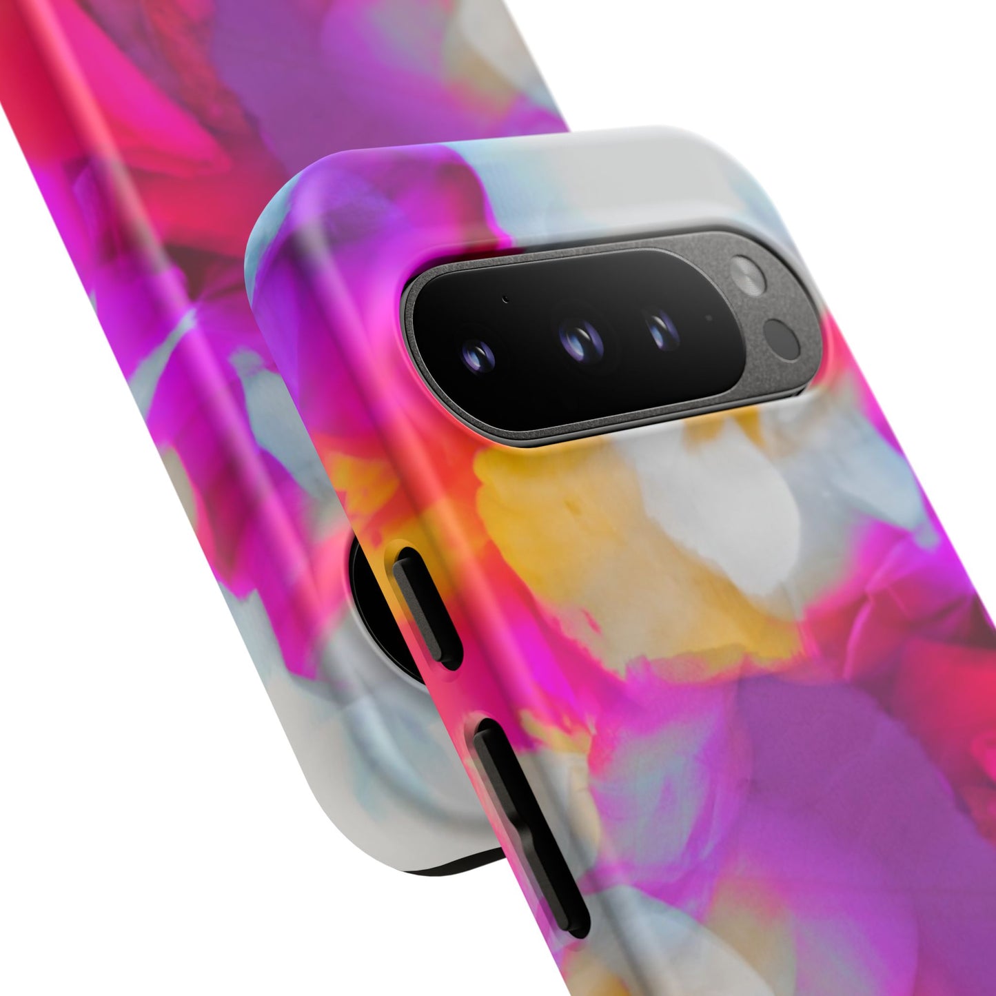 Floral Phone Case: Stylish Art for Your Device, Tough Cases, Gift for Her, Flower Print, Trendy Accessories, Phone Protection