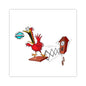 Cuckoo Bird Kiss-Cut Stickers  Fun Laptop Decal
