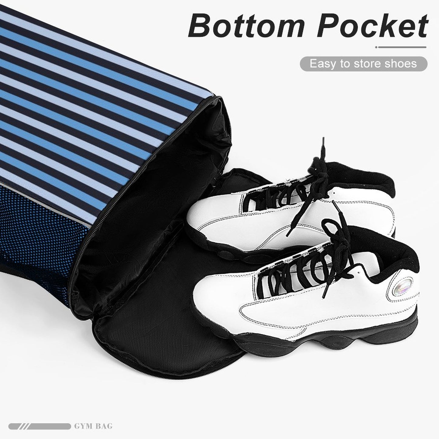 Waffle Cloth Sprots Drawstring Bag (Multi-Sites)