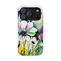 Floral Watercolor Magnetic Phone Case — Impact‑Resistant Protective Cover